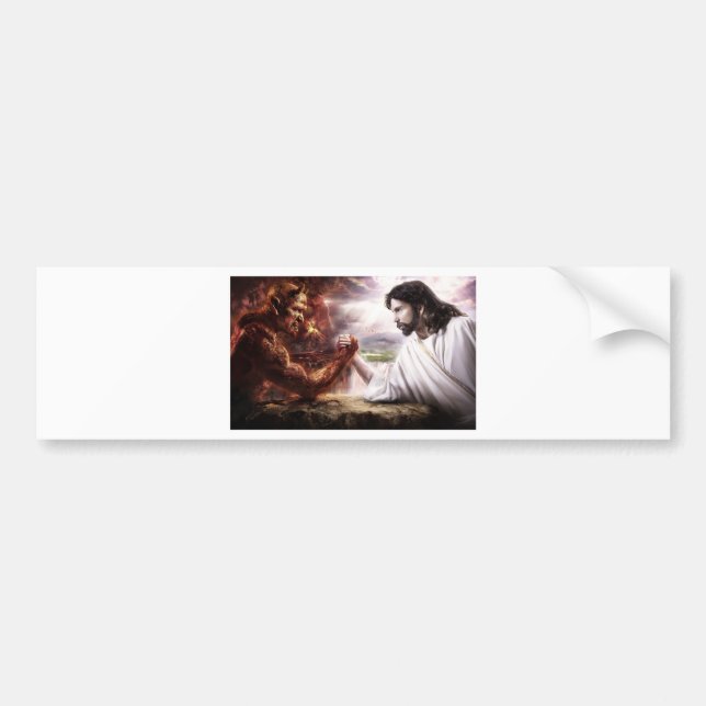 Autocollant De Voiture Jésus (Devant)