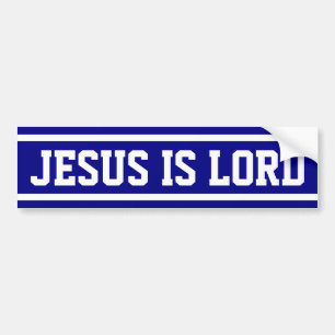 Autocollant De Voiture Jésus est seigneur
