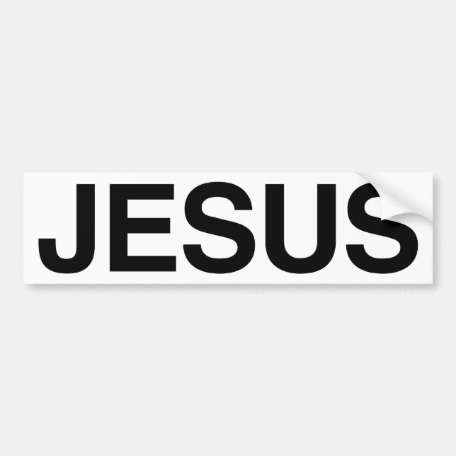Autocollant De Voiture Jésus générique (Devant)