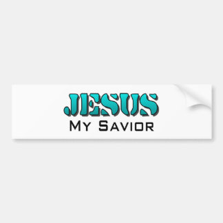 Autocollant De Voiture Jésus mon sauveur