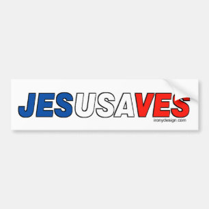 Autocollant De Voiture Jesus Saves