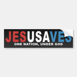 Autocollant De Voiture JesUSAves