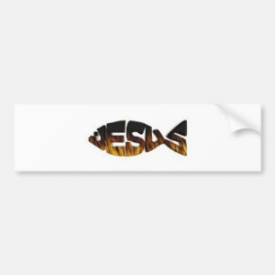 Autocollant De Voiture jesusfirefish