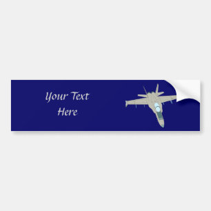 Autocollant De Voiture Jet Fighter F18 Hornet Design