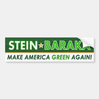 Autocollant De Voiture Jill Stein/Baraka - adhésif pour pare-chocs de