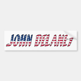 Autocollant De Voiture John Delaney candidat démocrate à la présidentiell