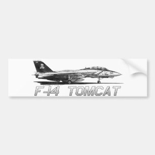 Autocollant De Voiture Jollys rogers de F14 Tomcat VF-103 - dessin