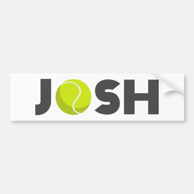 Autocollant De Voiture Josh Tennis (Devant)