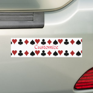 Autocollant De Voiture Jouer des combinaisons de carte Thunder_Cove