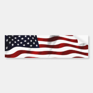 Autocollant De Voiture Jour de l'indépendance patriotique du drapeau amér