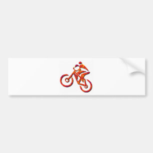 Autocollant De Voiture Jour étouffant de vélo