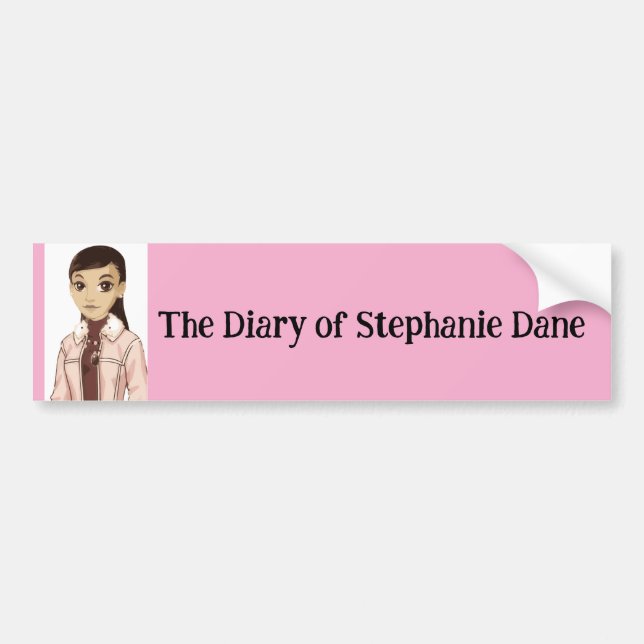 Autocollant De Voiture Journal de Stephanie Dane (Devant)