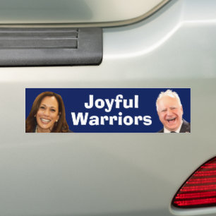 Autocollant De Voiture Joyeux guerriers Harris et Walz