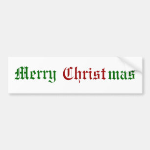 Autocollant De Voiture Joyeux Noël