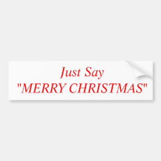 Autocollant De Voiture Joyeux Noël