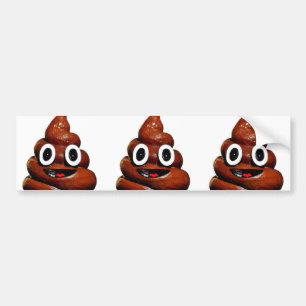 Autocollant De Voiture joyeux pote emoji