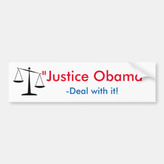 Autocollant De Voiture "Juge Obama "
