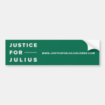 Justice pour Julius Jones Bumper Sticker