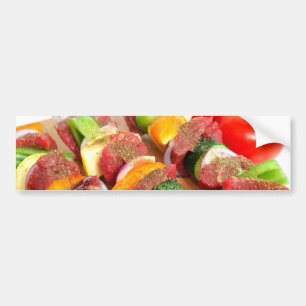 Autocollant De Voiture Kabob de bifteck
