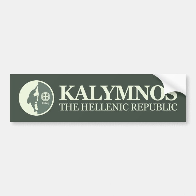 Autocollant De Voiture Kalymnos (Escalade) (Devant)