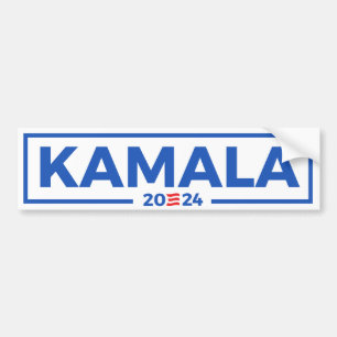 AUTOCOLLANT DE VOITURE KAMALA 2024