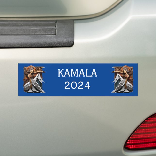 Autocollant De Voiture Kamala 2024 pour le président Thunder_Cove (En voiture)