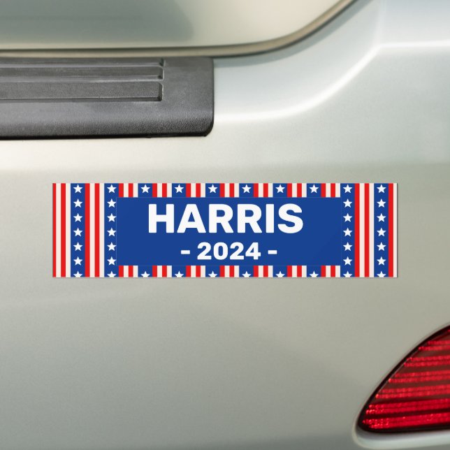 Autocollant De Voiture Kamala Harris 2024 (En voiture)