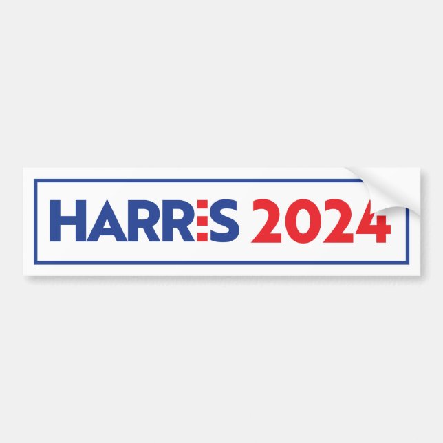 Autocollant De Voiture Kamala Harris 2024 (Devant)