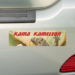 Autocollant De Voiture KAMALA HARRIS Kameleon CHAMELEON Lizard 2024