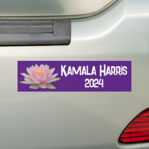 Autocollant De Voiture Kamala Harris Lotus 2024