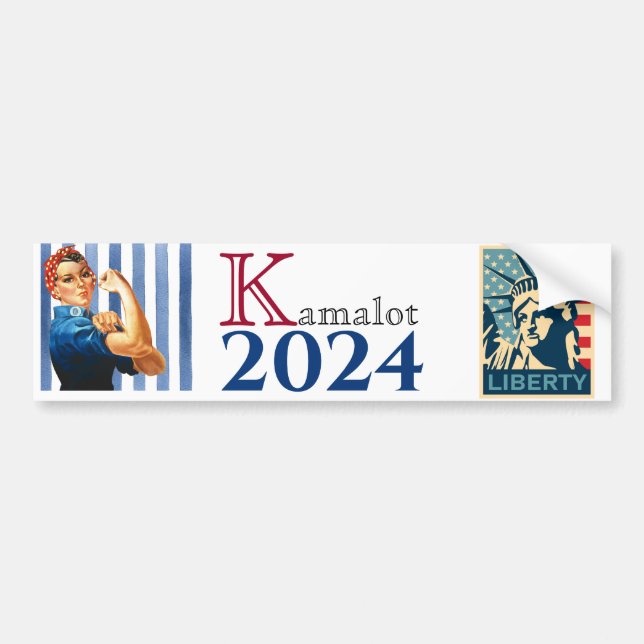 Autocollant De Voiture Kamalot 2024 Bumpersticker (Devant)