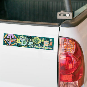 Autocollant De Voiture Kanji for Peace-Love-Compassion -