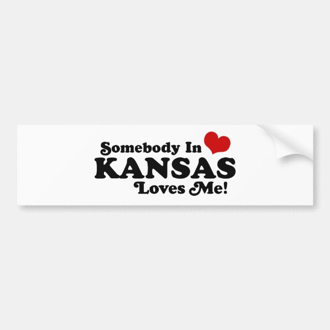 Autocollant De Voiture Kansas (Devant)