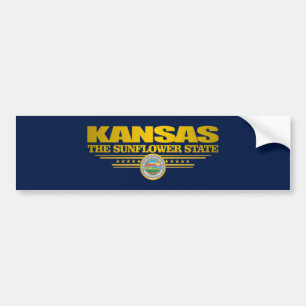 Autocollant De Voiture Kansas Pride