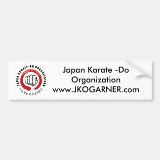 Autocollant De Voiture Karaté du Japon - faites