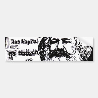 Autocollant De Voiture Karl Marx - DAS Kapital