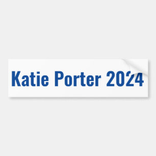 Autocollant De Voiture Katie Porter pour la présidente 2024
