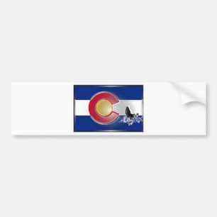 Autocollant De Voiture Kayak du Colorado