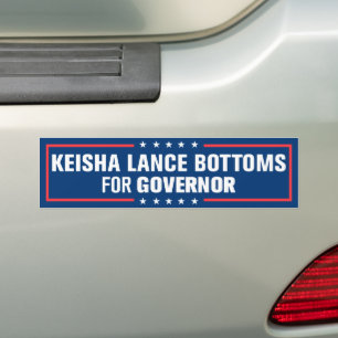 Autocollant De Voiture Keisha Lance Bottoms pour gouverneure de Géorgie