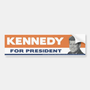 Autocollant De Voiture Kennedy 1960 pour le Président adhésif pour