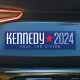 Autocollant De Voiture Kennedy 2024 Guérir la fracture - bleu rouge (Kennedy Bumper Sticker)