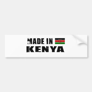 AUTOCOLLANT DE VOITURE KENYA