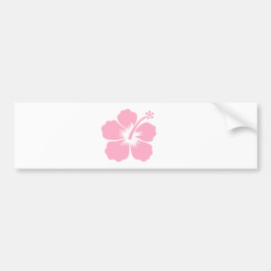 Autocollant De Voiture Ketmie rose F
