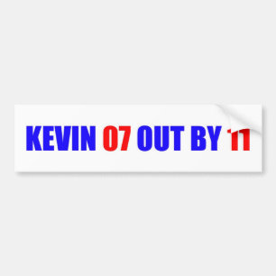 Autocollant De Voiture Kevin 07 par l'adhésif pour pare-chocs 11