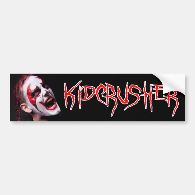 Autocollant De Voiture KidCrusher - adhésif pour pare-chocs 1 (Devant)