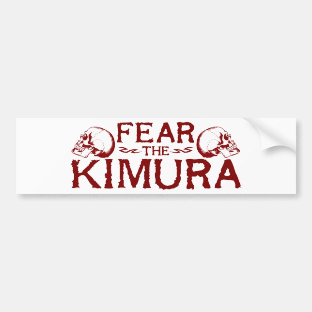 Autocollant De Voiture Kimura (Devant)
