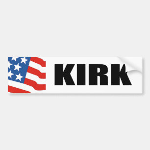 AUTOCOLLANT DE VOITURE KIRK 2010