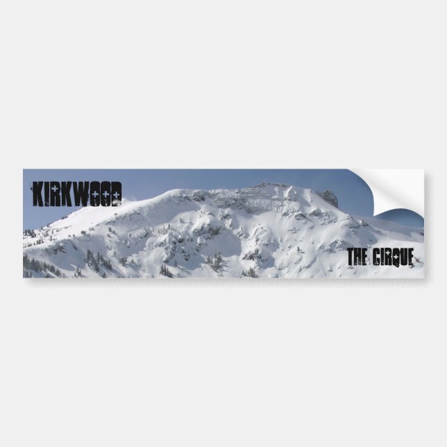 Autocollant De Voiture Kirkwood, le Cirque (Devant)