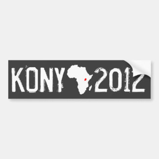 Autocollant De Voiture Kony 2012