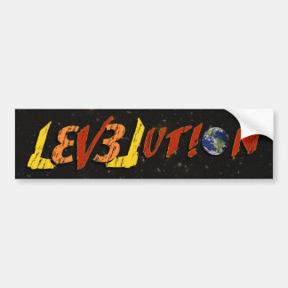 AUTOCOLLANT DE VOITURE L3V3LUT ! SUR
